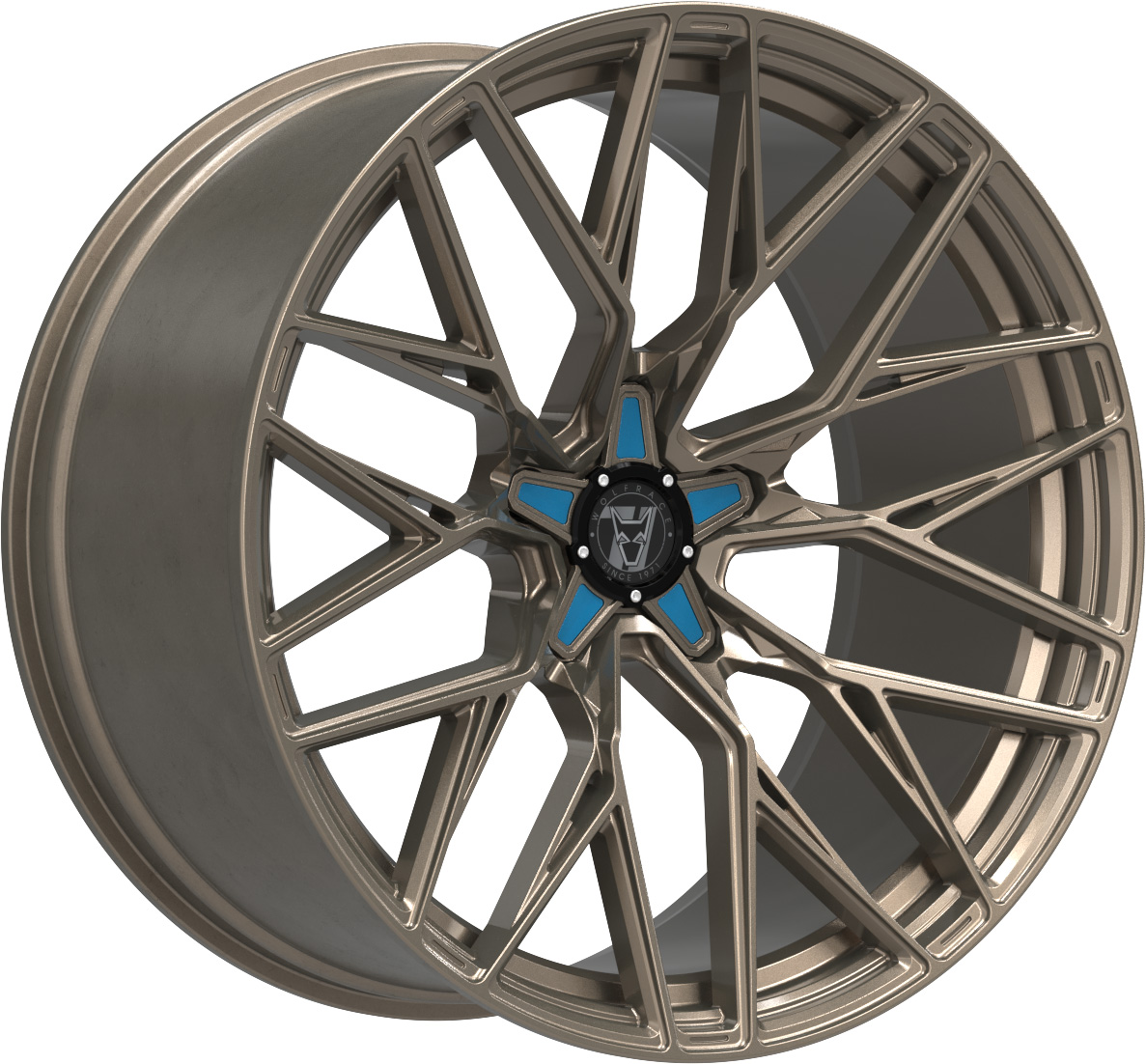 Wolfrace 71 Wolfsburg GTR Racing Bronze Blue