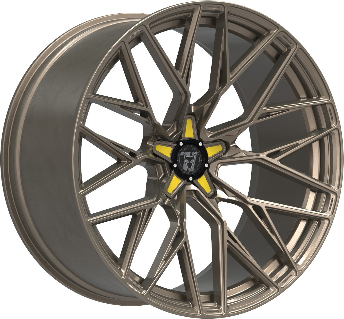Wolfrace 71 Wolfsburg GTR Racing Bronze Yellow