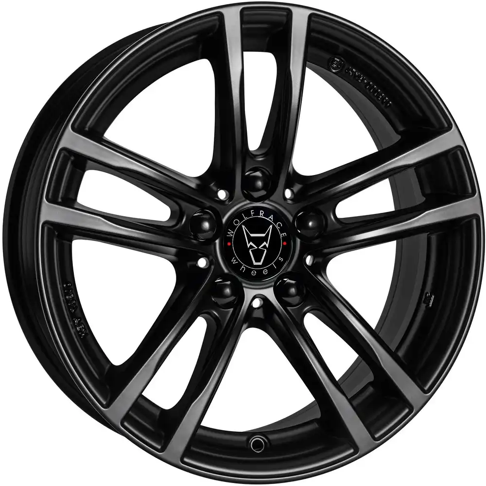 8.5x18 Wolfrace Eurosport TUV X10X Racing Black