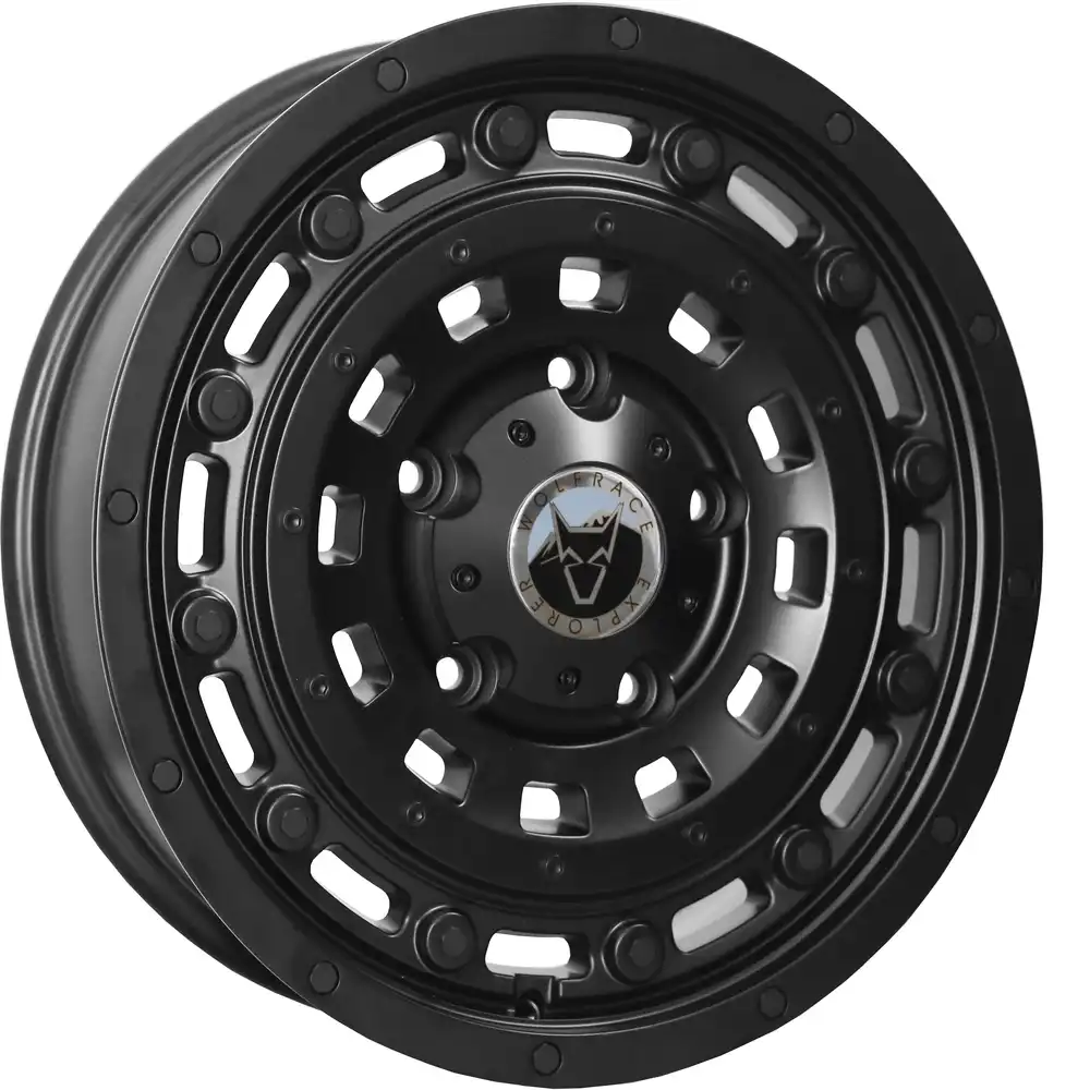 7.5x16 Wolfrace Explorer Overland 1400 Matt Black