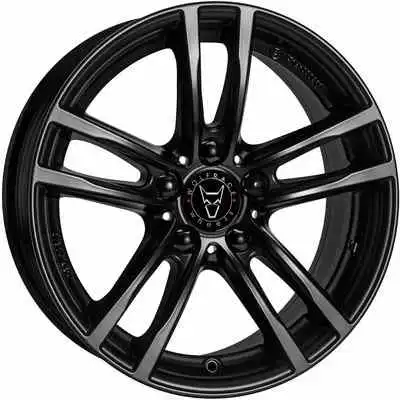 7x17 Wolfrace Eurosport TUV X10 Racing Black Alloy Wheels Image