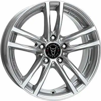 7.5x17 Wolfrace Eurosport TUV X10 Polar Silver Alloy Wheels Image