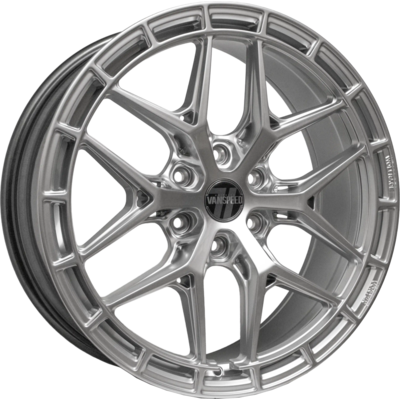 8.5x20 Wolfrace Vanspeed Vortex Carbon Chrome Alloy Wheels