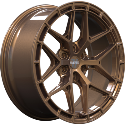 Wolfrace Vanspeed Vortex Royal Bronze Alloy Wheels