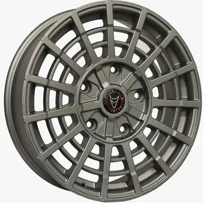 7.5x18 Wolfrace Eurosport Turismo Super T Matt Titanium Alloy Wheels Image