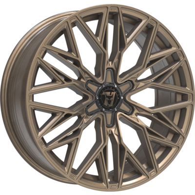 8.5x20 Wolfrace 71 Wolfsburg GT6 Racing Bronze Alloy Wheels