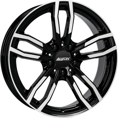 Alutec Drive Diamond Black Polished Alloy Wheels Image