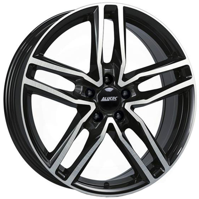 Alutec Ikenu Diamond Black Front Polished Alloy Wheels Image