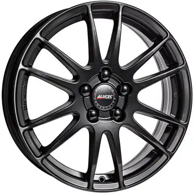 7.5x18 Front 8.5x18 Rear Alutec Monstr Racing Black Alloy Wheels Image