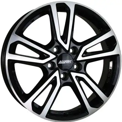 Alutec Tormenta Diamond Black Front Polished Alloy Wheels Image