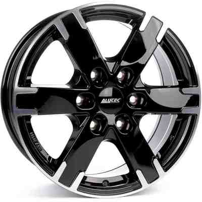 Alutec Titan Diamond Black Front Polished Alloy Wheels Image