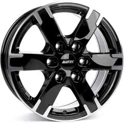 7.5x17 Alutec Titan Diamond Black Polished Alloy Wheels Image