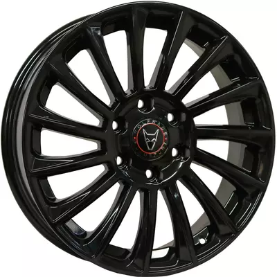 8.5x20 Wolfrace Eurosport AeroX Gloss Black Alloy Wheels Image