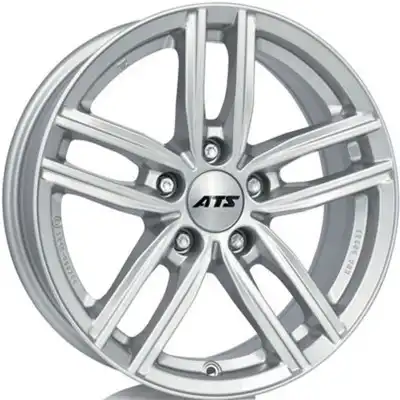 8x18 ATS Antares Polar Silver Alloy Wheels Image