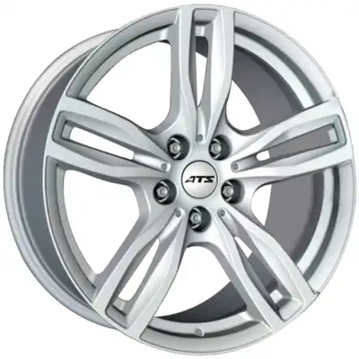 7.5x17 ATS Evolution Polar Silver Alloy Wheels Image