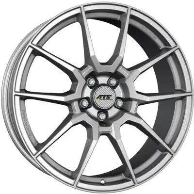 8.5x20 Front 11x20 Rear ATS Racelight Royal Silver Alloy Wheels Image