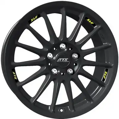 7.5x18 ATS Streetrallye Racing Black Alloy Wheels Image