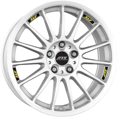 7x17 ATS Streetrallye rally white Alloy Wheels Image