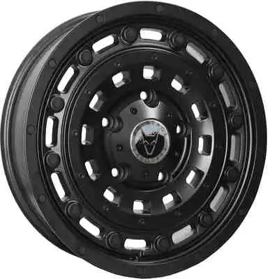 7.5x16 Wolfrace Explorer Overland 1400 Matt Black Alloy Wheels Image