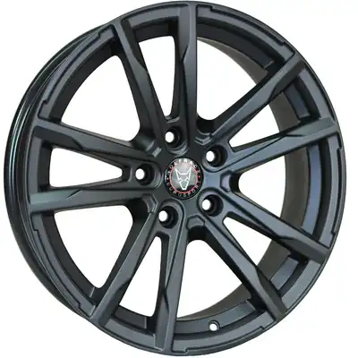 8.5x20 Wolfrace Eurosport Dortmund Matt Black Alloy Wheels Image