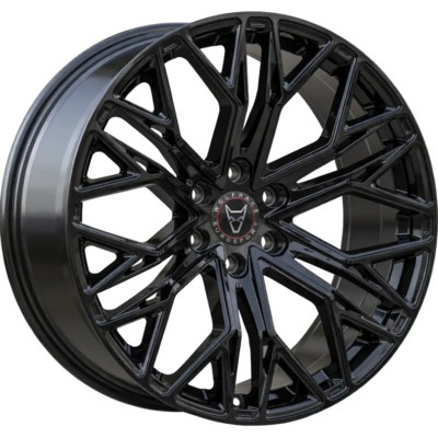 Wolfrace Eurosport Flo 6 Gloss Black Alloy Wheels