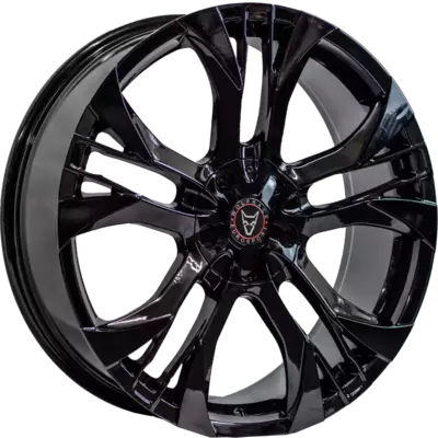 Large 8.5x19 Wolfrace Eurosport Assassin GT2 Gloss Black