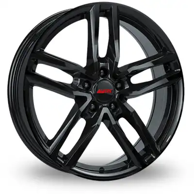 6.5x16 Alutec Ikenu Diamond Black Alloy Wheels Image