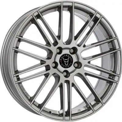 8.5x20 Wolfrace Eurosport TUV Kibo Metalic Grey Alloy Wheels Image