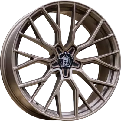 8.5x20 Wolfrace 71 Munich GTR Racing Bronze Alloy Wheels for Cars
