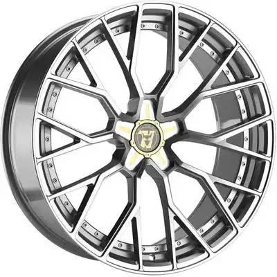 8.5x19 Wolfrace 71 Munich GTR 50th Anniversary Urban Chrome Polished Alloy Wheels Image