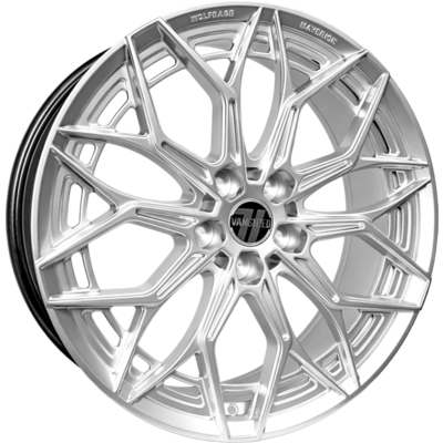 Large 8x18 Wolfrace Vanspeed Maverick Royal Silver