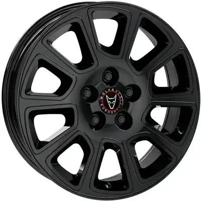 Large 6.5x16 Wolfrace Eurosport TUV Transporter 2 diamond black