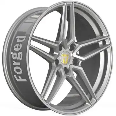 8.5x21 Wolfrace 71 Forged Edition Talon Forged Urban Chrome Polished Alloy Wheels Image