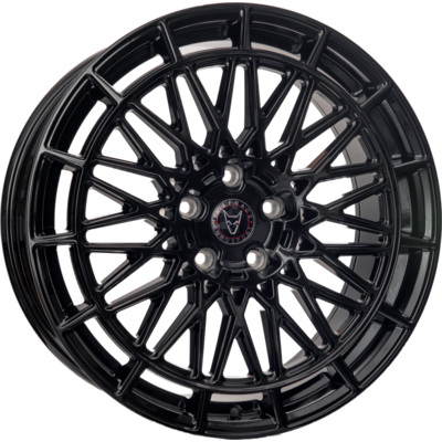 Wolfrace Eurosport Road Edition Venom Gloss Black Alloy Wheels for Cars