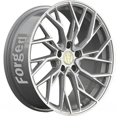 8x19 Wolfrace 71 Forged Edition Voodoo Forged Urban Chrome Polished Alloy Wheels Image