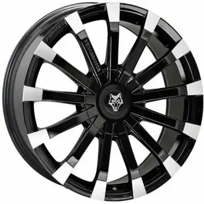 Wolfrace Eurosport Renaissance Gloss Black Polished Alloy Wheels Image