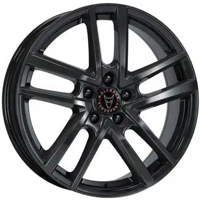 7x17 Wolfrace Eurosport TUV Astorga Diamond Black Alloy Wheels Image