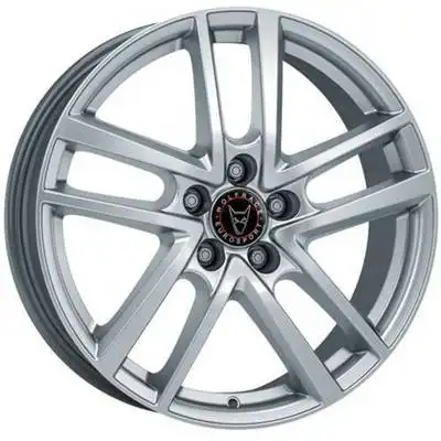 7.5x18 Wolfrace Eurosport TUV Astorga polar silver Alloy Wheels Image