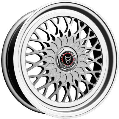 8.5x18 Wolfhart Classic Silver Polished Lip Alloy Wheels Image