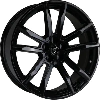 Wolfrace Eurosport Dortmund Gloss Black Alloy Wheels Image