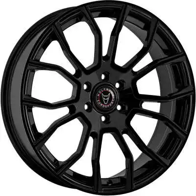 8.5x20 Wolfrace Eurosport Evoke X Gloss Black Alloy Wheels Image