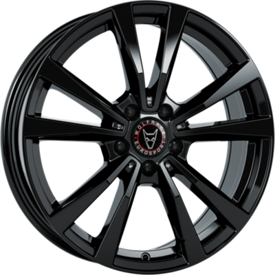 Wolfrace Eurosport M12 Diamond Black Alloy Wheels Image