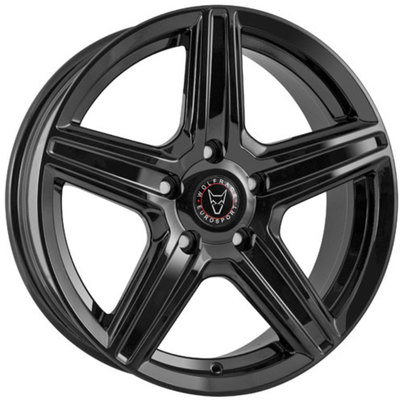 8x18 Wolfhart Scorpio Gloss Black Alloy Wheels Image
