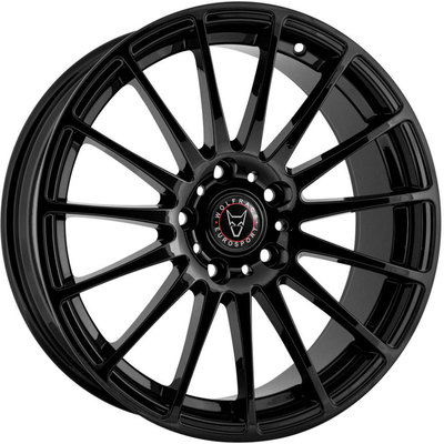 8.5x18 Wolfhart Turismo Gloss Black Alloy Wheels Image