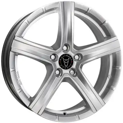 Wolfrace Eurosport Quinto Polar Silver Alloy Wheels Image