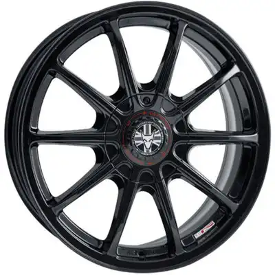 Large 8x18 Wolfrace TrackReady Pro Lite Gloss Black