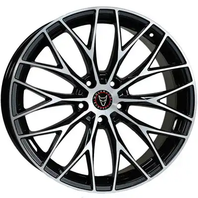 Wolfrace Eurosport Wolfsburg Gloss Black Polished Alloy Wheels Image