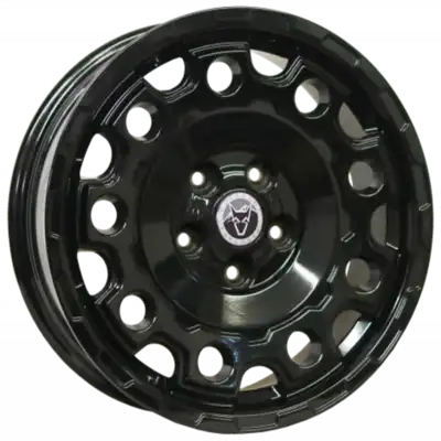 8x17 Wolfrace Explorer Wolverine Gloss Black Alloy Wheels Image