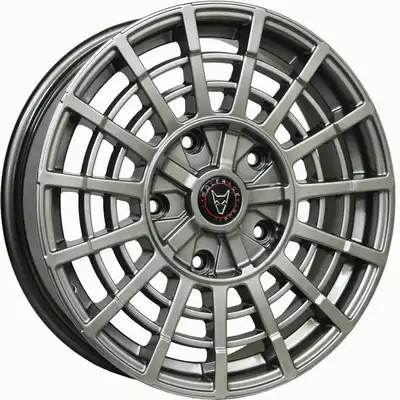 7.5x18 Wolfrace Eurosport Turismo Super T Gloss Silver Alloy Wheels Image