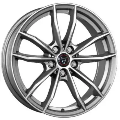 7.5x18 Wolfrace Eurosport TUV X12 Metalic Grey Alloy Wheels Image